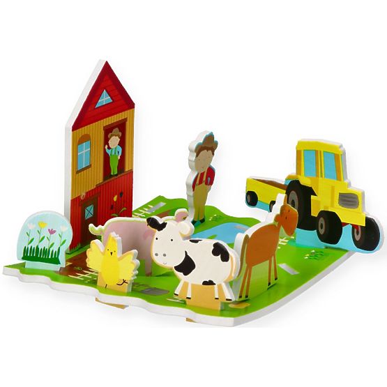 Autocolante de baie - viața la fermă