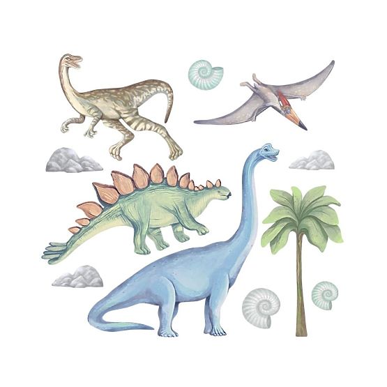 Autocolante de perete - dinozauri