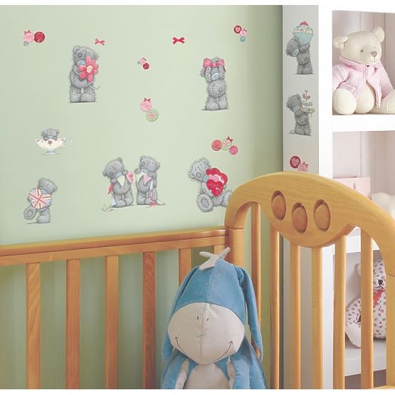 autocolante mini perete artă Tatti TEDDY festivități