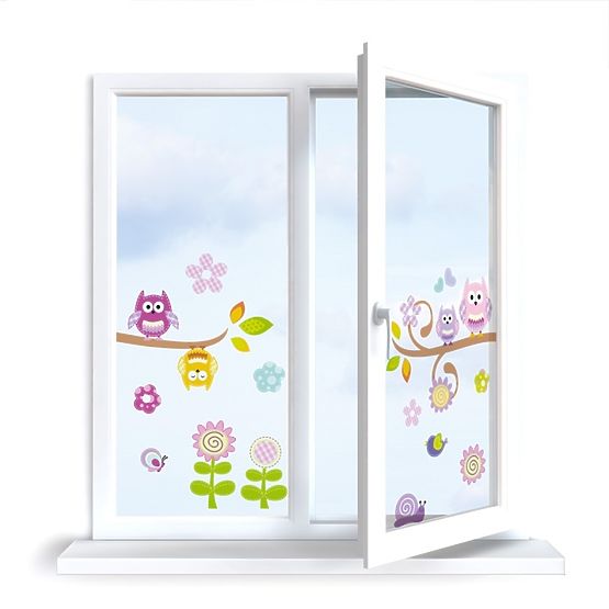 autocolante pe fereastră - owlet - 0,3 m2