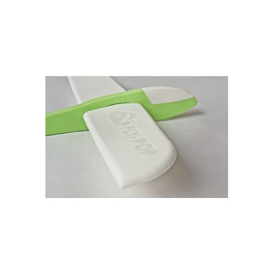 Avion de aruncare FLY-POP - verde