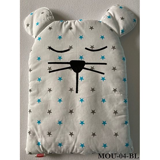 Baby Dream - Mantinel pentru pătuț modular - gri-albastru