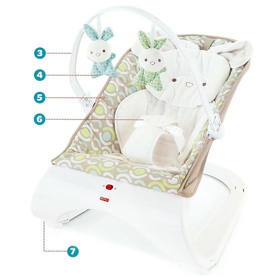 Balansoar Fisher Price- Comfort Curve Deluxe