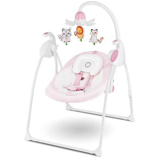 Balansoar pentru copii LIONELO Robin - roz