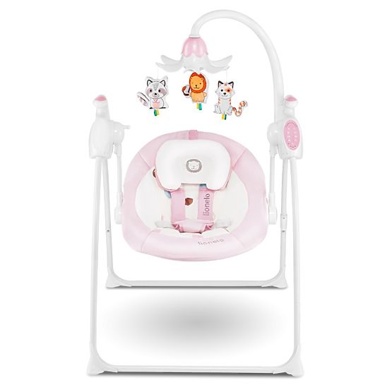Balansoar pentru copii LIONELO Robin - roz