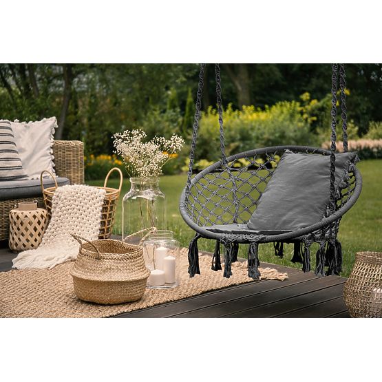 balansoar suspendat - gri