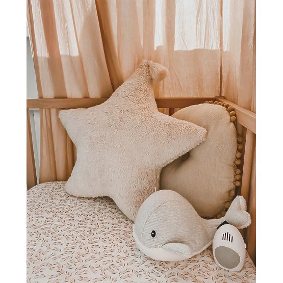 Balena cu batai de inima FLOW - crema