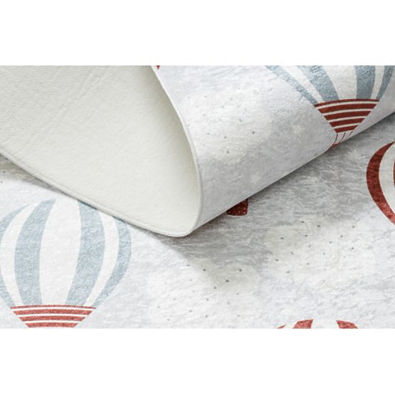 BAMBINO 1349 covoraș de spălare Balonașe, nori pentru copii antiderapant - gri