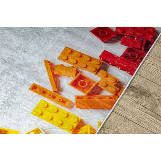 BAMBINO 38480 covoraș de spălat pentru copii antiderapant - gri / galben