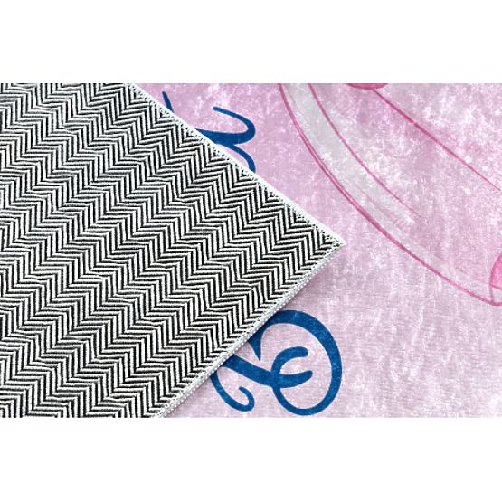 BAMBINO 42830 covoraș de spălat Balerina pentru copii antiderapant - roz