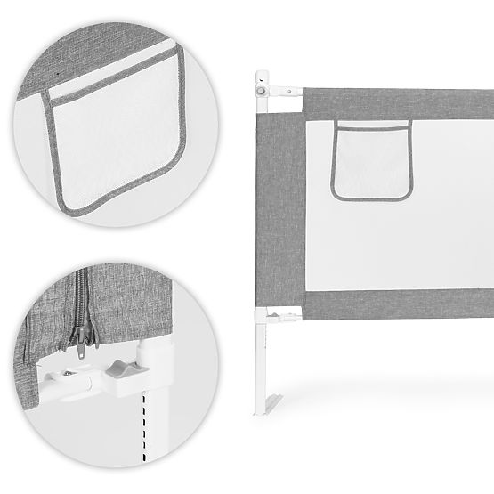 Barieră de protecție pentru pat 150 cm protecție pentru copii ECOTOYS