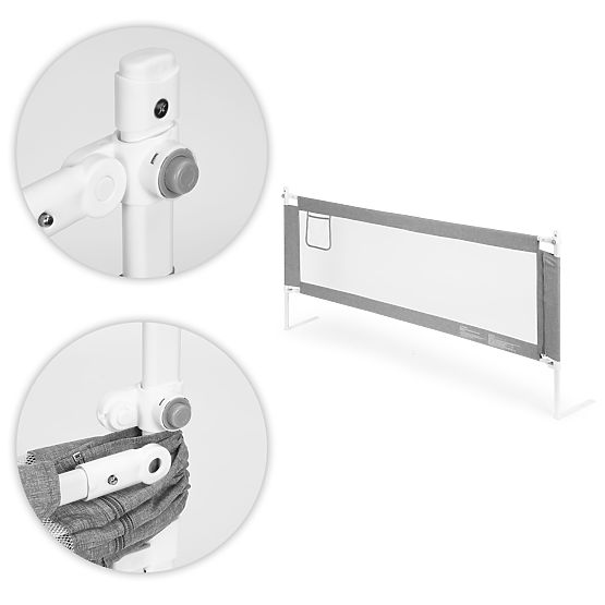 Barieră de protecție pentru pat 200 cm protecție pentru copii ECOTOYS