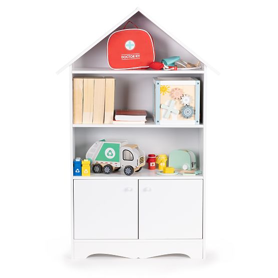 Bibliotecă cu spațiu de depozitare Domeček