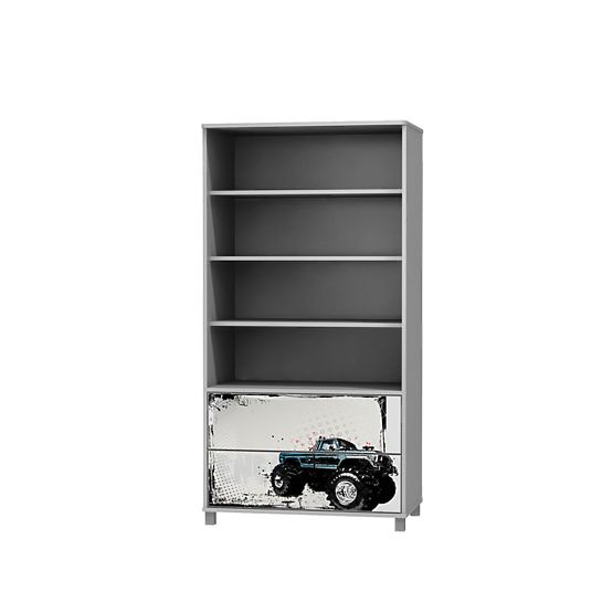bibliotecă OFF ROAD cu sertare