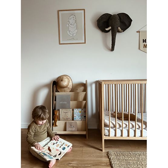 Bibliotecă pentru copii SLIM S - negru