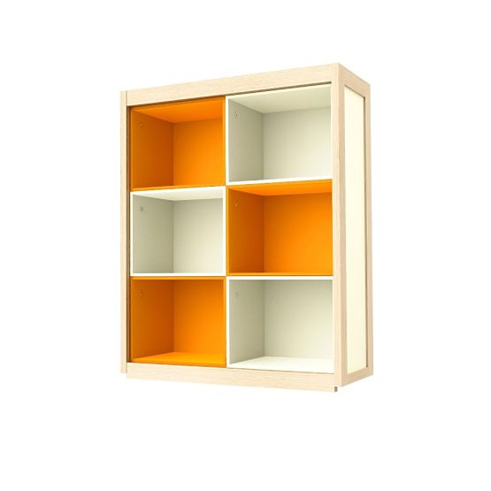 bibliotecă, raft simplu