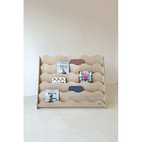 Bibliotecă WAVE L - naturală