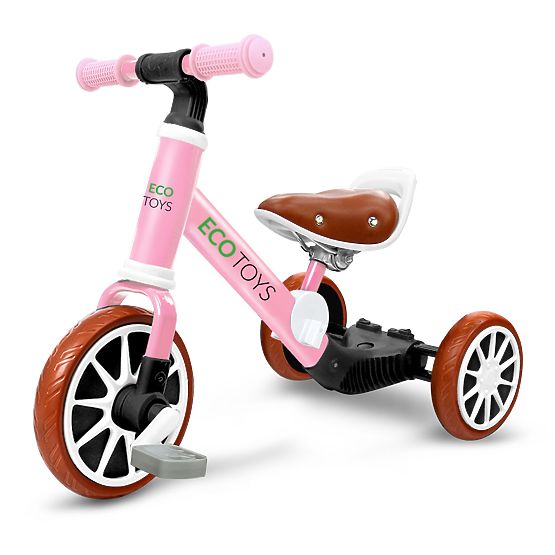 Bicicleta pentru copii Ellie 3in1 - roz