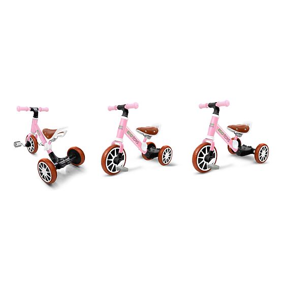 Bicicleta pentru copii Ellie 3in1 - roz
