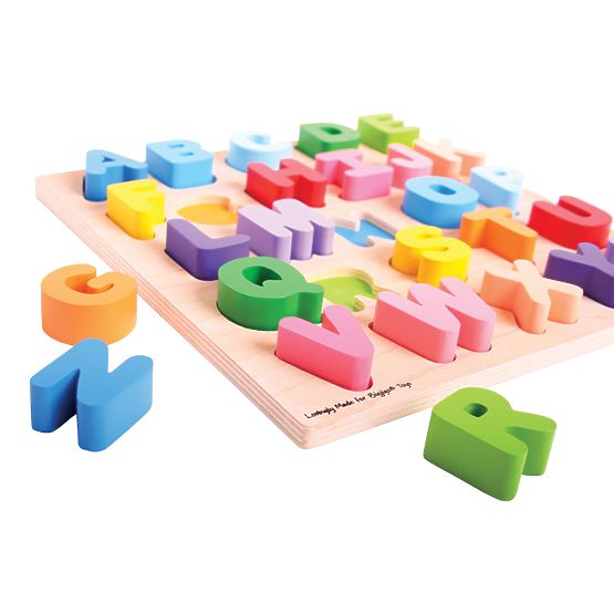 Bigjigs Baby Alphabet litere mari