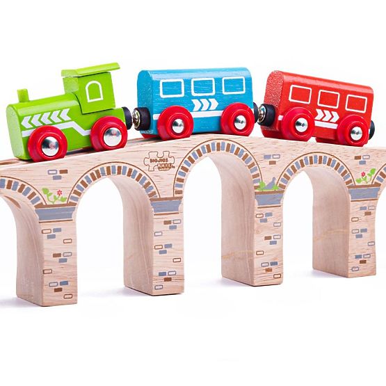 Bigjigs Rail Pod feroviar lung