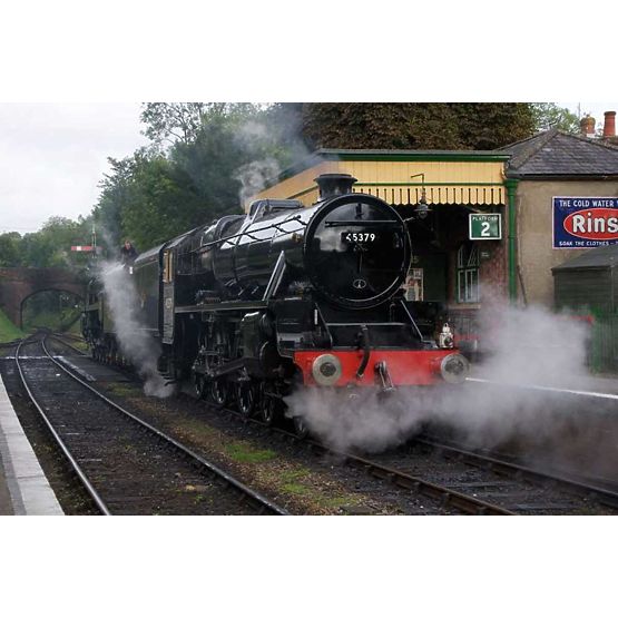 Bigjigs Rail Replica din lemn a locomotivei cu motor Black 5