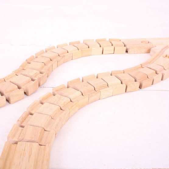 Bigjigs Rail Sină flexibilă 2 buc