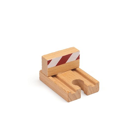 Bigjigs Rail Linie de tren din lemn cu drum de țară 80 de părți