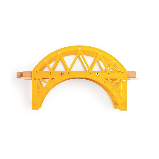 Bigjigs Rail Linie de tren din lemn cu drum de țară 80 de părți