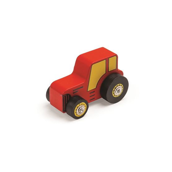 Bigjigs Rail Linie de tren din lemn cu drum de țară 80 de părți
