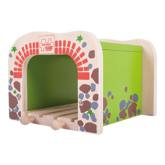 Bigjigs Rail Tunel cu șine dublă