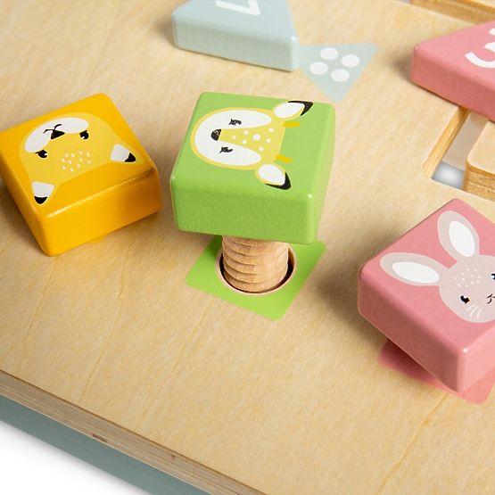 Bigjigs Toys Banc de lucru cu ciocan pentru copii