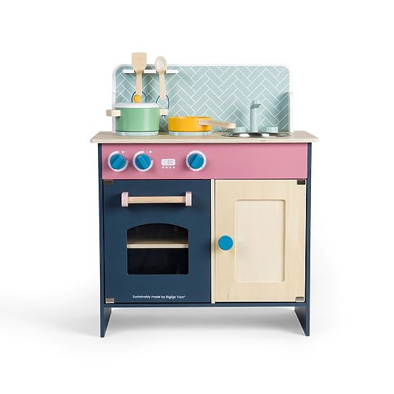 Bigjigs Toys Bucătărie pentru copii în stil scandinav