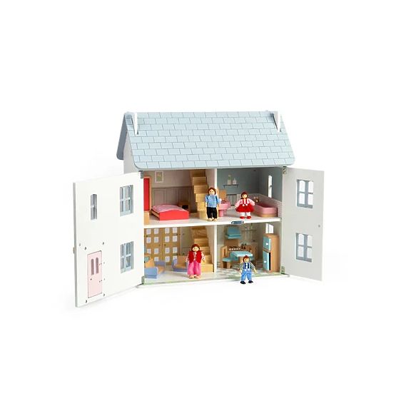 Bigjigs Toys Căsuța de vară pentru păpuși