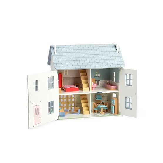 Bigjigs Toys Căsuța de vară pentru păpuși