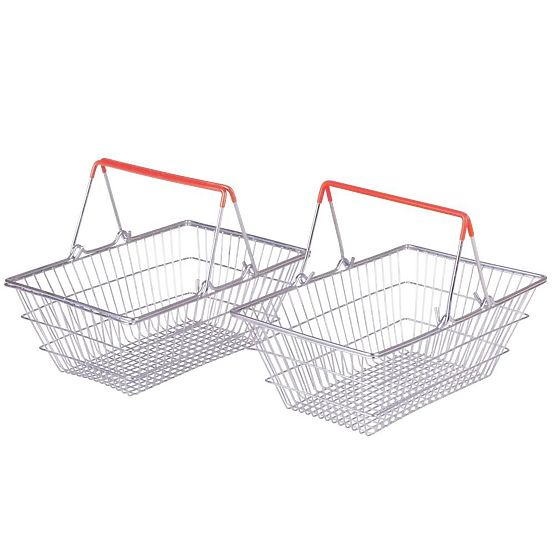 Bigjigs Toys Coș de cumpărături 2 bucăți