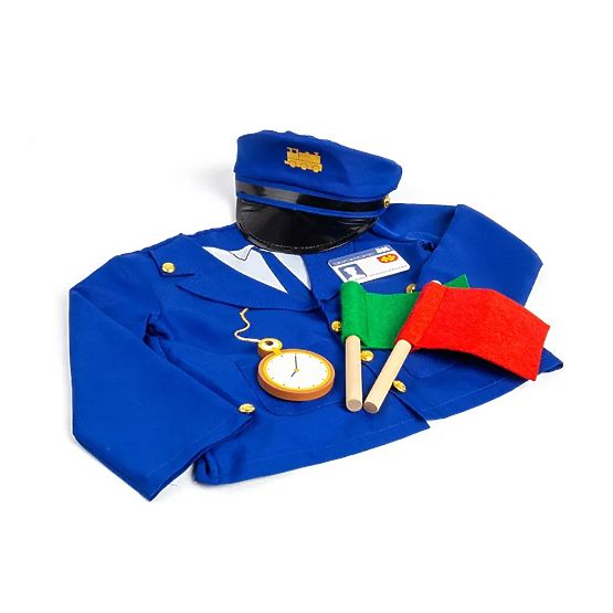 Bigjigs Toys Costum de Controlor de Tren