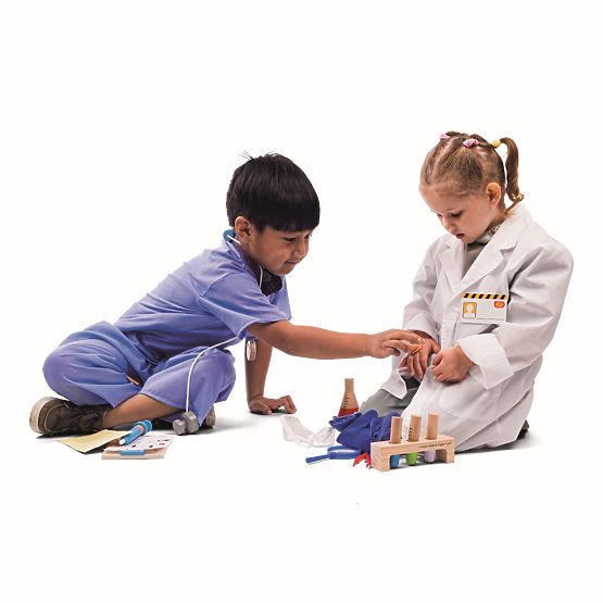 Bigjigs Toys Costum de medic