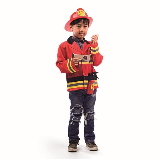 Bigjigs Toys Costum de pompier