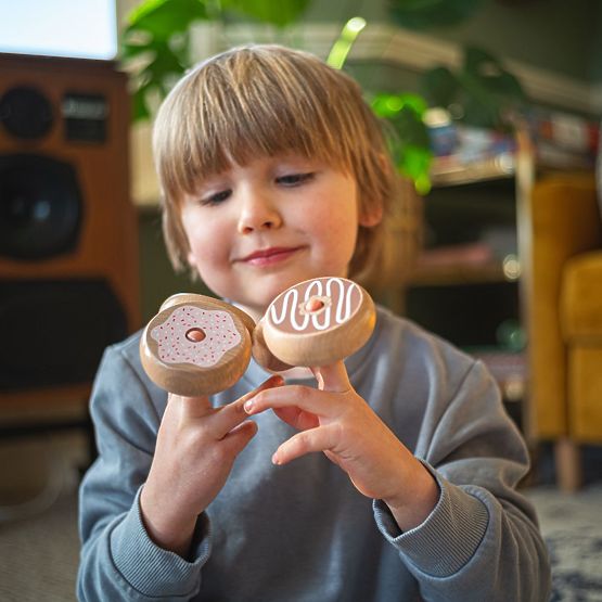 Bigjigs Toys Cutie cu gogoși