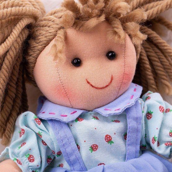 Bigjigs Toys Păpușă de pânză Grace 28 cm
