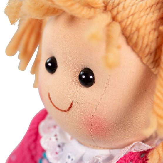 Bigjigs Toys Păpușă de pânză Maggie 34cm