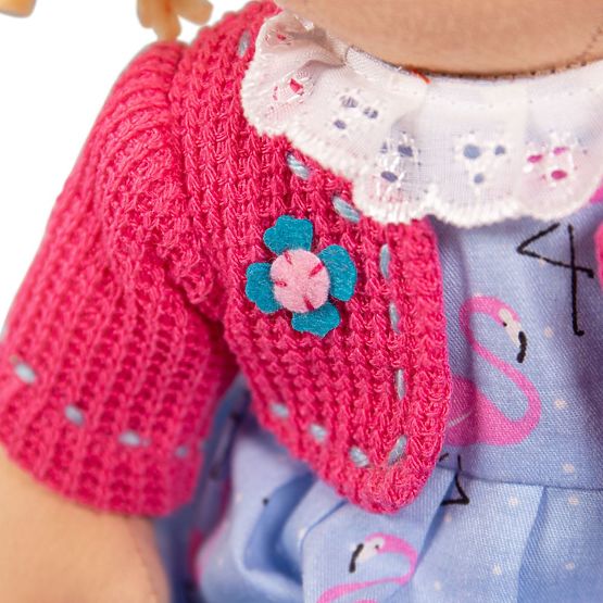 Bigjigs Toys Păpușă de pânză Maggie 34cm