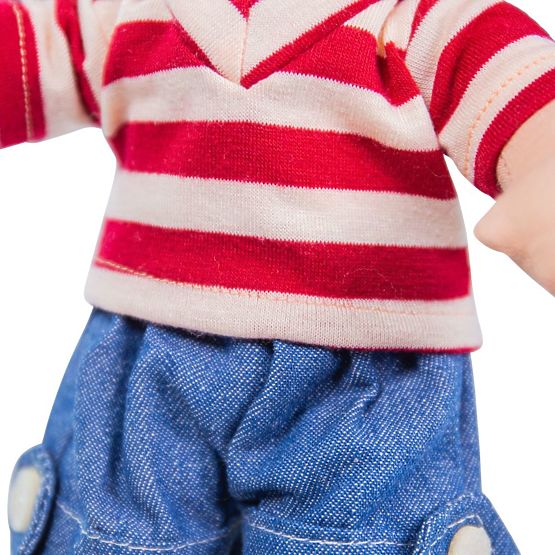Bigjigs Toys Papusa de stofa Harry 28 cm
