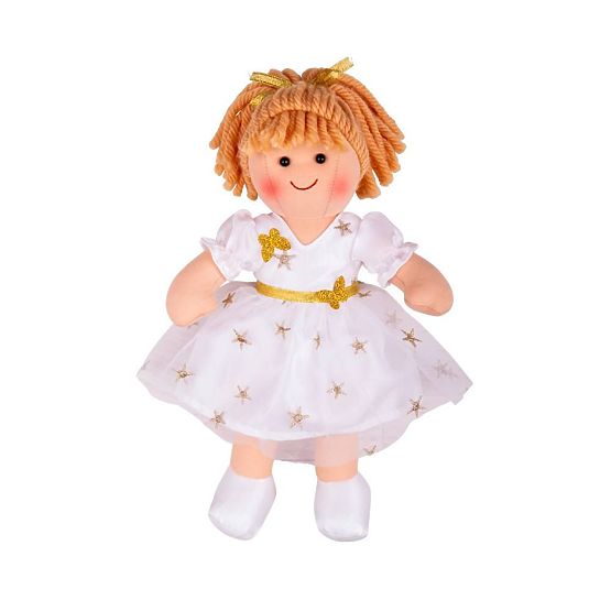 Bigjigs Toys Păpușă din material textil Charlotte 28cm