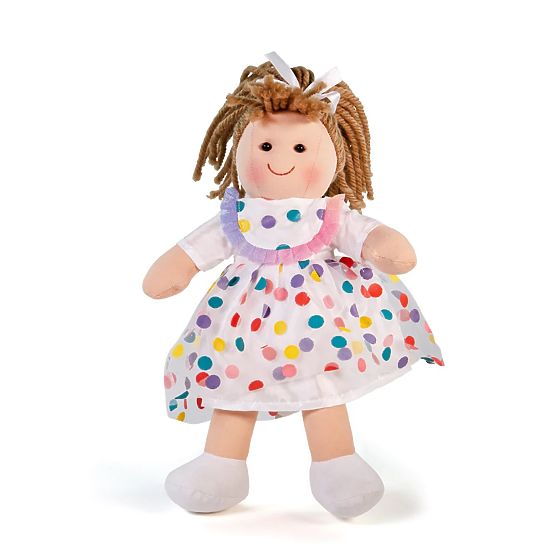 Bigjigs Toys Păpușă din material textil Phoebe 25 cm