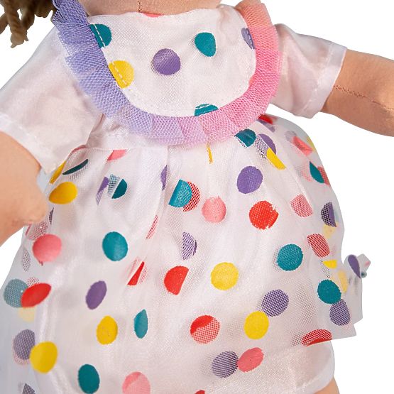 Bigjigs Toys Păpușă din material textil Phoebe 25 cm