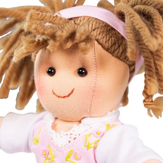 Bigjigs Toys Păpușă din material textil Rose 28 cm