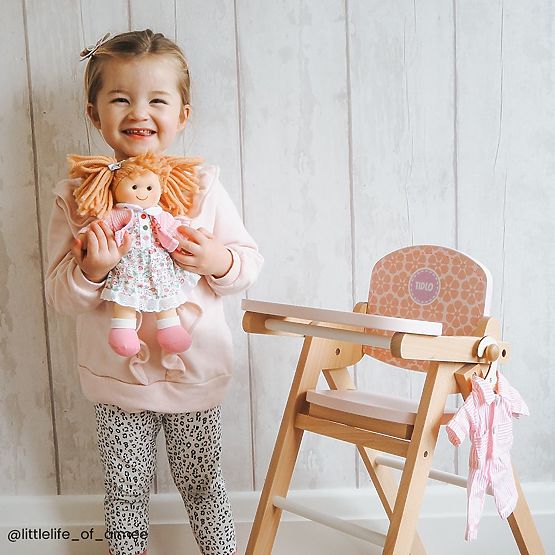 Bigjigs Toys Păpușă textilă Poppy 28 cm