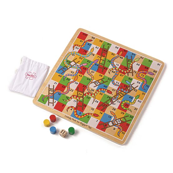 Bigjigs Toys Scări și șerpi 2